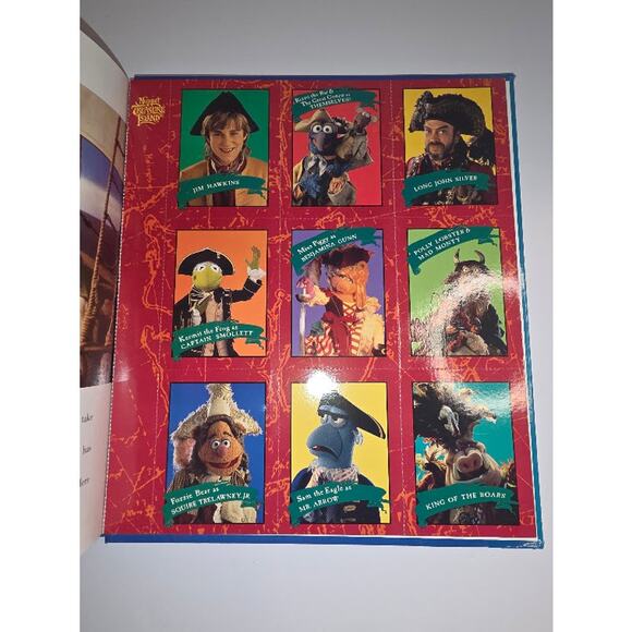 洋書 Muppet Treasure Movie Story Book Muppet Treasure Island Movie
